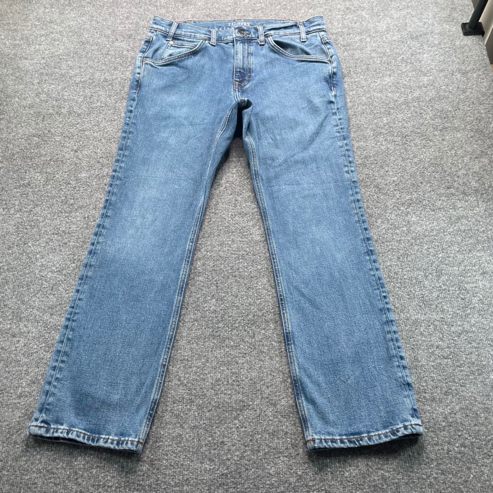 Tecovas Rugged Standard Jean Men's 32x30 Medium Blue Straight Leg